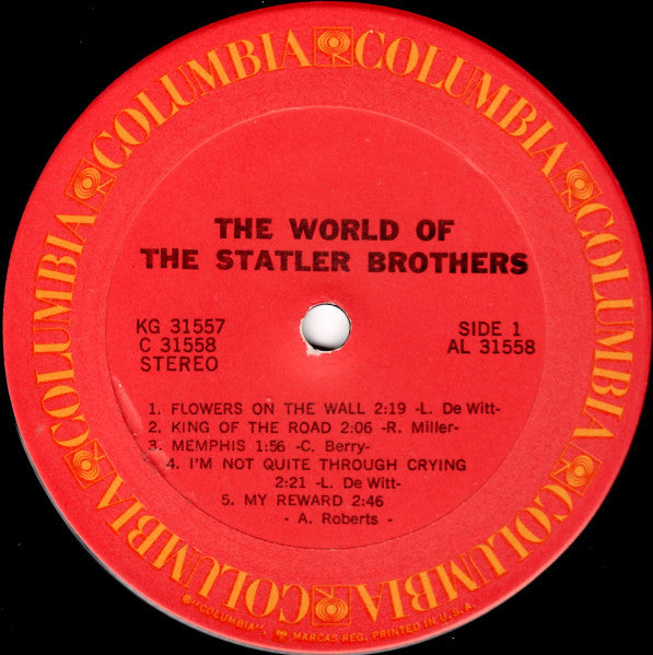 The World Of The Statler Brothers - secondary