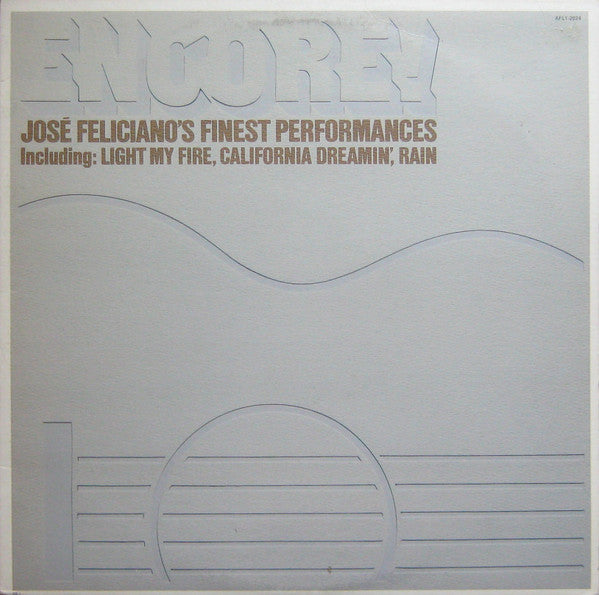Encore! José Feliciano's Finest Performances - primary