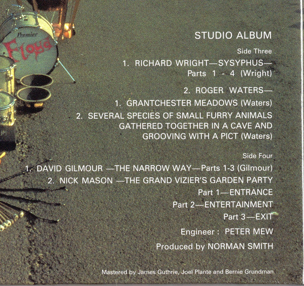 Ummagumma - secondary