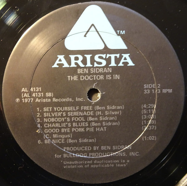 The Doctor Is In - secondary