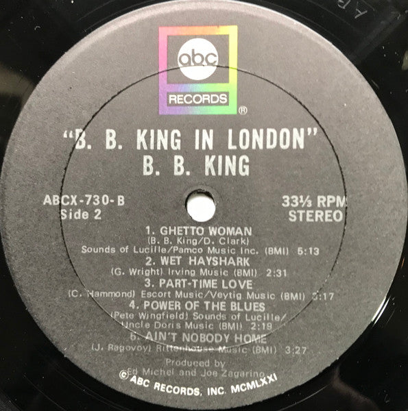 B.B. King In London - secondary