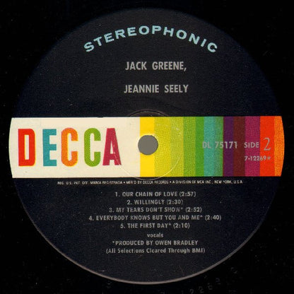 Jack Greene, Jeannie Seely - secondary