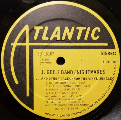 Nightmares ...And Other Tales From The Vinyl Jungle - secondary