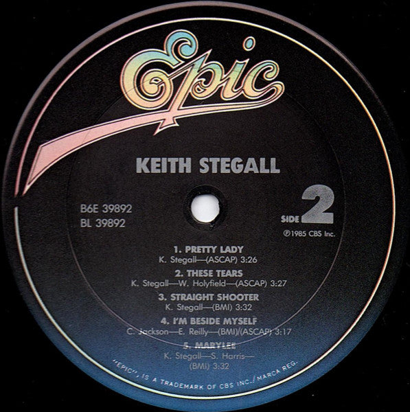 Keith Stegall - secondary