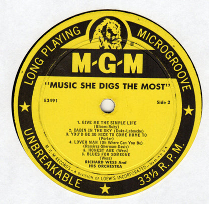 Music She Digs The Most - secondary