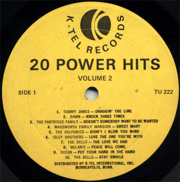 20 Power Hits Volume 2 - secondary