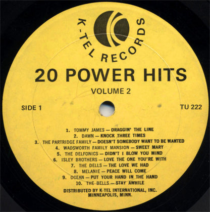 20 Power Hits Volume 2 - secondary