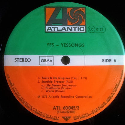 Yes - Yessongs