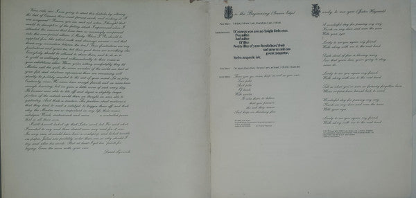 On The Threshold Of A Dream - secondary