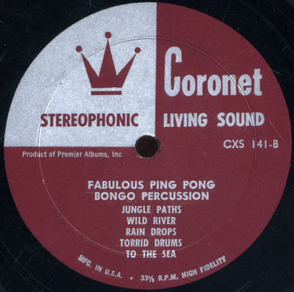Fabulous Ping Pong Bongo Percussion - secondary