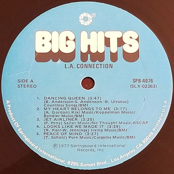 The L. A. Connection - Play The Big Hits Vol. II