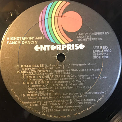 Larry Raspberry And The Highsteppers - "Highsteppin' And Fancy Dancin'"