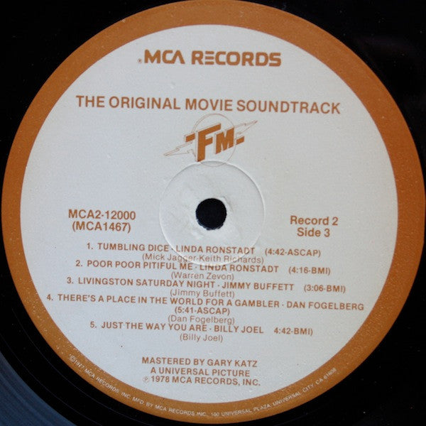 Various - FM (The Original Movie Soundtrack)