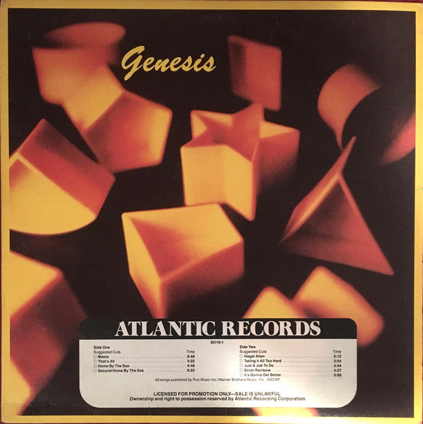 Genesis - secondary