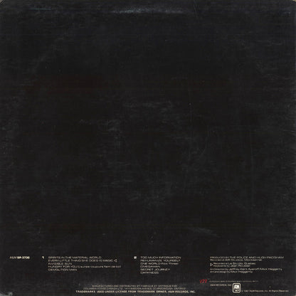 Ghost In The Machine - secondary