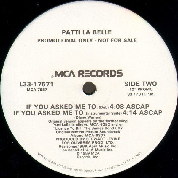 If You Asked Me To - secondary