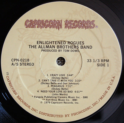 The Allman Brothers Band - Enlightened Rogues