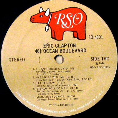 Eric Clapton - 461 Ocean Boulevard