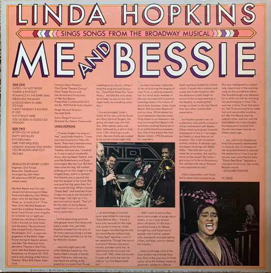 Me And Bessie (Linda Hopkins Sings Songs From The Broadway Musical) - secondary