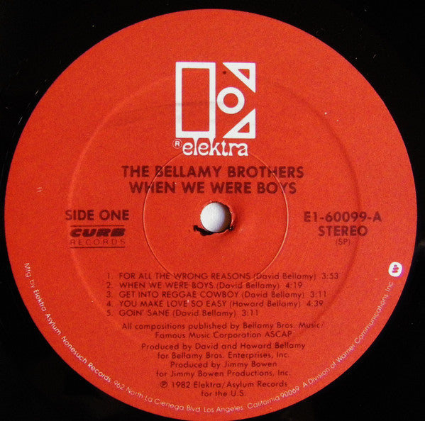 When We Were Boys - secondary