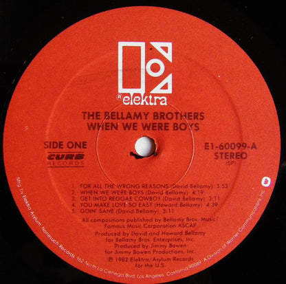 When We Were Boys - secondary