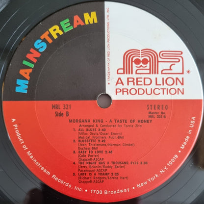 Morgana King - A Taste Of Honey
