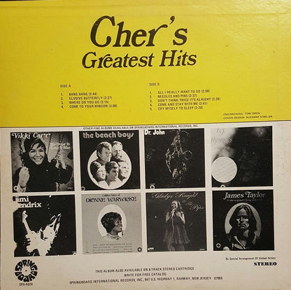 Cher - Cher's Greatest Hits