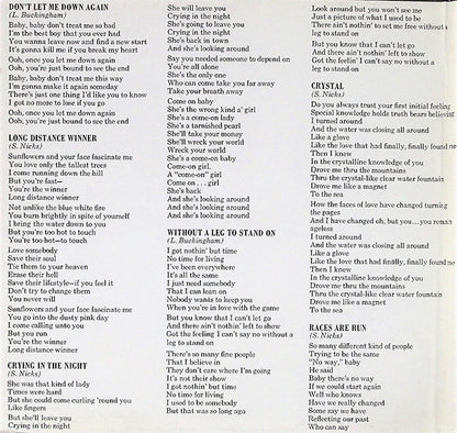 Buckingham Nicks - secondary