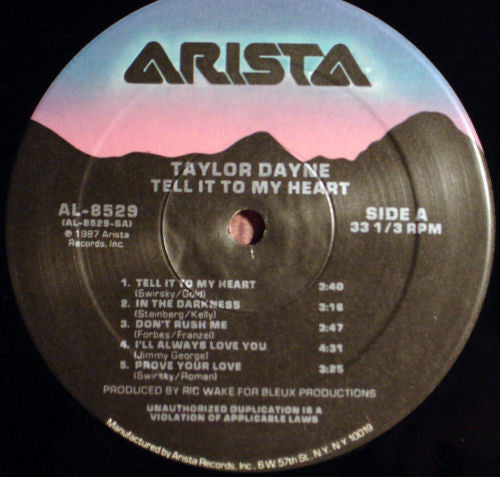 Taylor Dayne - Tell It To My Heart