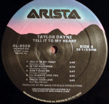 Taylor Dayne - Tell It To My Heart