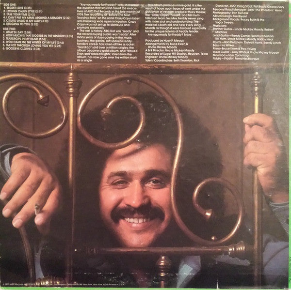 Freddy Fender - Are You Ready For Freddy