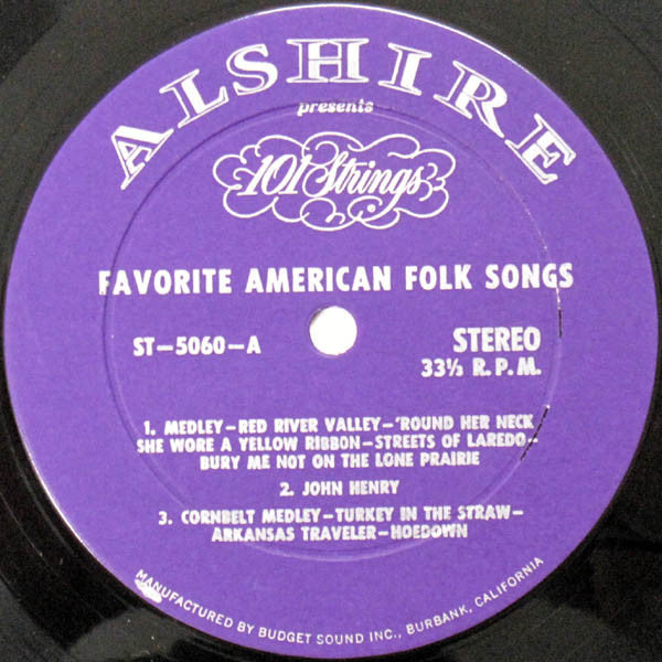 101 Strings - Favorite American Folk Songs