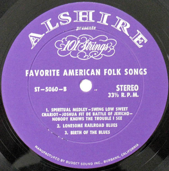 101 Strings - Favorite American Folk Songs