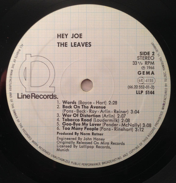 Hey Joe - secondary
