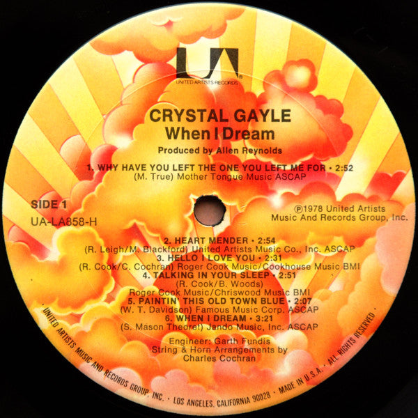 Crystal Gayle - When I Dream