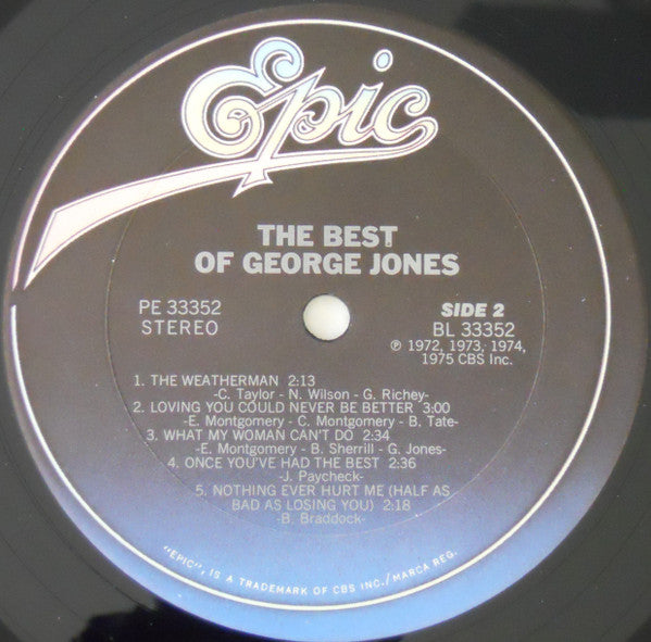 The Best Of George Jones - secondary