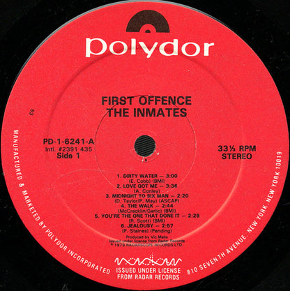First Offence - secondary