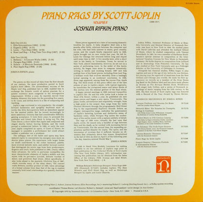 Piano Rags, Volume II - secondary