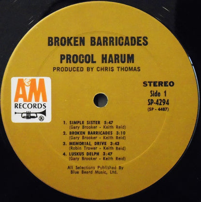Procol Harum - Broken Barricades