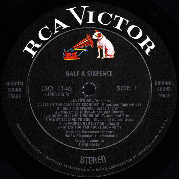 Tommy Steele - Half A Sixpence (Original Sound Track Recording)