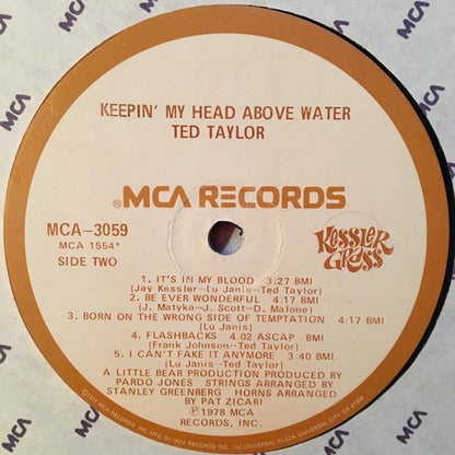 Ted Taylor - Keepin' My Head Above Water