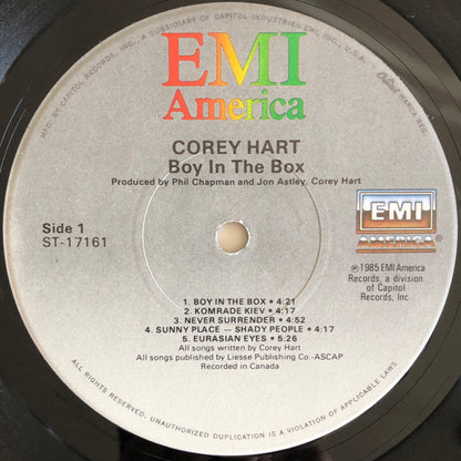 Corey Hart - Boy In The Box