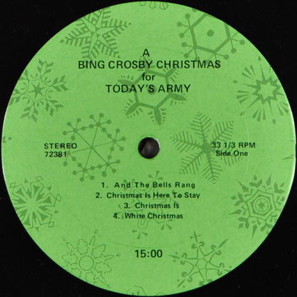 Bing Crosby, The United States Army Band, The United States Army Chorus - A Bing Crosby Christmas For Today's Army