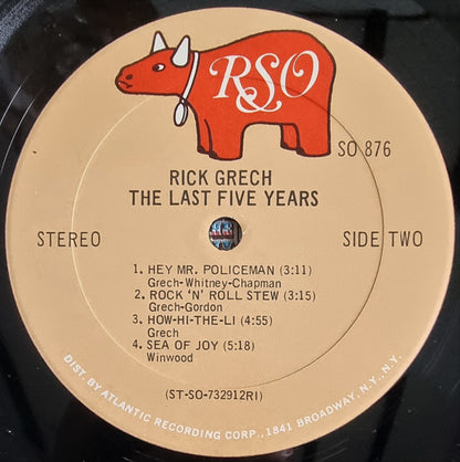 Rick Grech - The Last Five Years