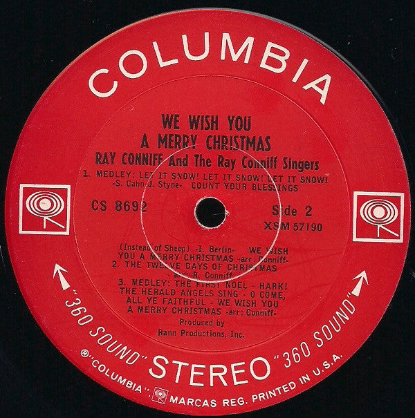 Ray Conniff And The Singers - We Wish You A Merry Christmas