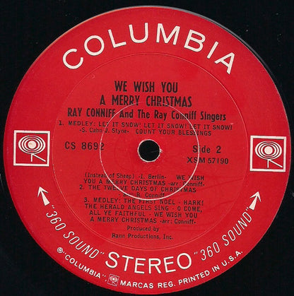 Ray Conniff And The Singers - We Wish You A Merry Christmas