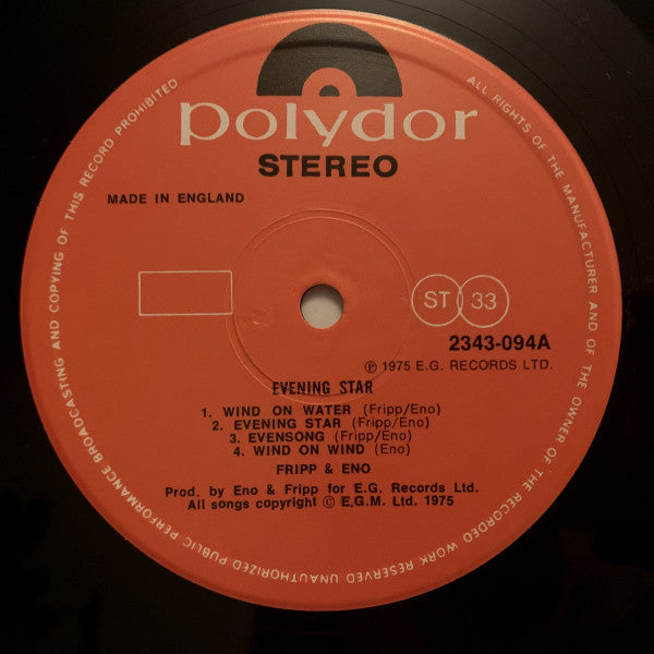 Evening Star - secondary