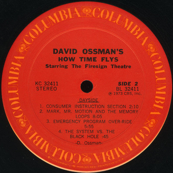 David Ossman, The Firesign Theatre - David Ossman's How Time Flys