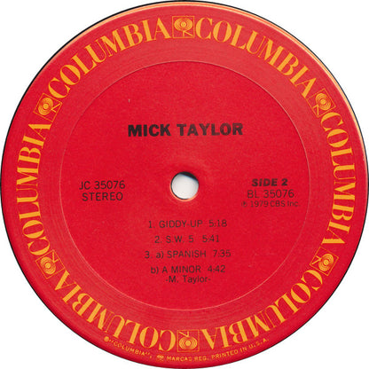 Mick Taylor - secondary