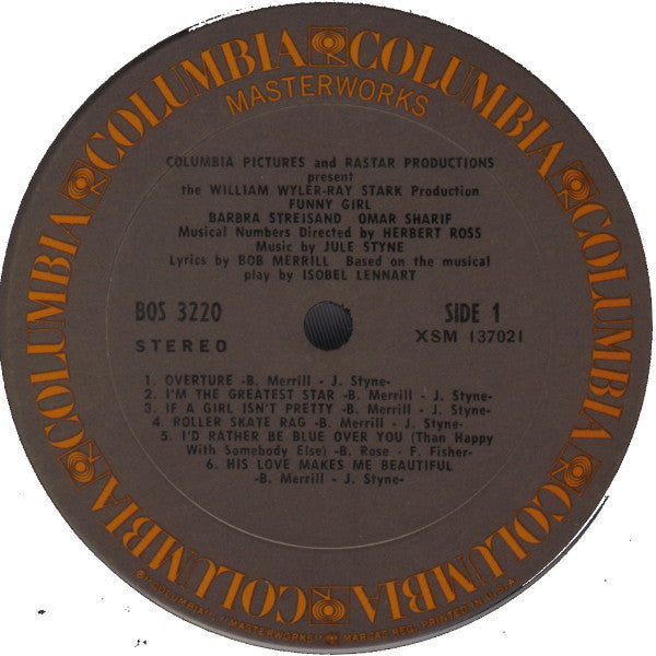Funny Girl (The Original Sound Track Recording) - secondary
